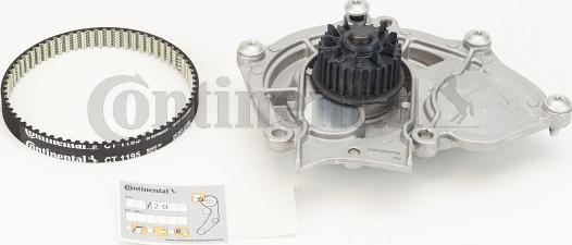 Contitech CT1195WP1 - Water Pump & Timing Belt Set onlydrive.pro