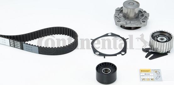 Contitech CT 1155 WP1 - Water Pump & Timing Belt Set onlydrive.pro