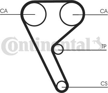 Contitech CT 1157 - Timing Belt onlydrive.pro