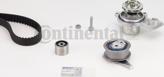 Contitech CT 1168 WP2 - Water Pump & Timing Belt Set onlydrive.pro