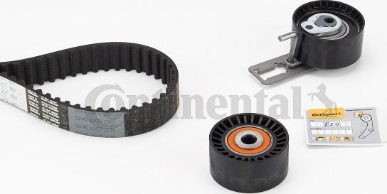 Contitech CT1162K4 - Timing Belt Set onlydrive.pro