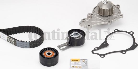 Contitech CT1162WP4 - Water Pump & Timing Belt Set onlydrive.pro