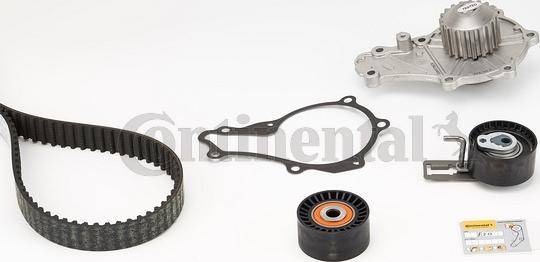 Contitech CT1162WP3 - Water Pump & Timing Belt Set onlydrive.pro