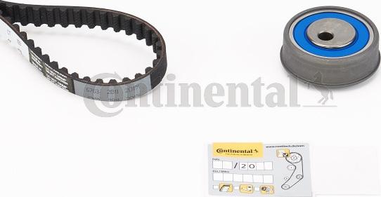 Contitech CT 1109 K2 - Timing Belt Set onlydrive.pro