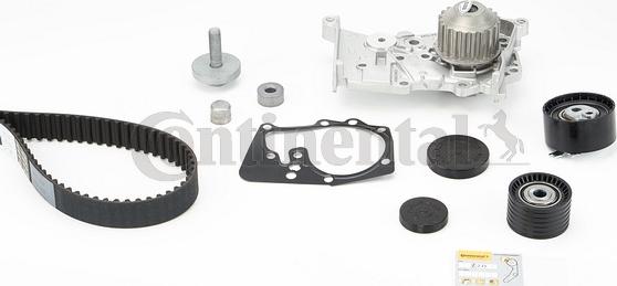 Contitech CT 1179 WP4 - Water Pump & Timing Belt Set onlydrive.pro