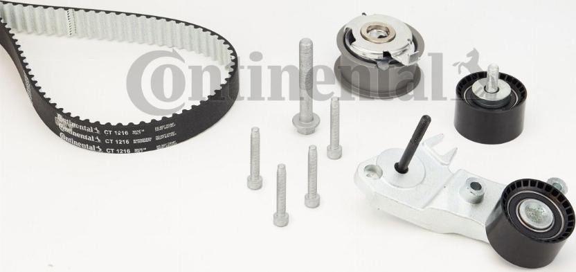 Contitech CT1216K2 - Timing Belt Set onlydrive.pro