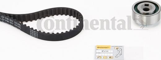 Contitech CT 718 K1 - Timing Belt Set onlydrive.pro