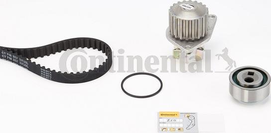 Contitech CT718WP1 - Water Pump & Timing Belt Set onlydrive.pro