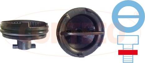 Corteco 49437223 - Sealing Plug, oil sump onlydrive.pro