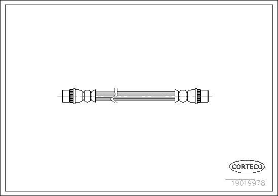 Corteco 19019978 - Jarruletku onlydrive.pro