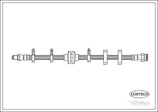 Corteco 19018566 - Brake Hose onlydrive.pro