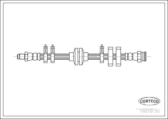 Corteco 19018130 - Brake Hose onlydrive.pro