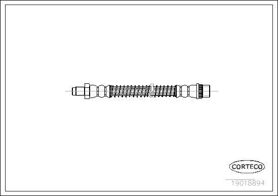 Corteco 19018894 - Brake Hose onlydrive.pro