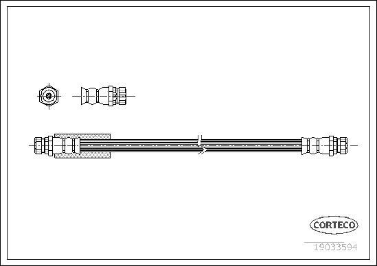 Corteco 19033594 - Jarruletku onlydrive.pro