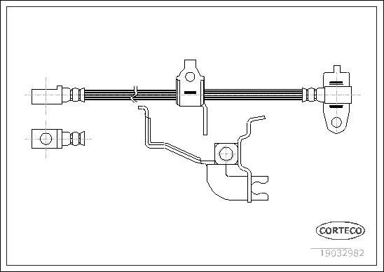 Corteco 19032982 - Brake Hose onlydrive.pro