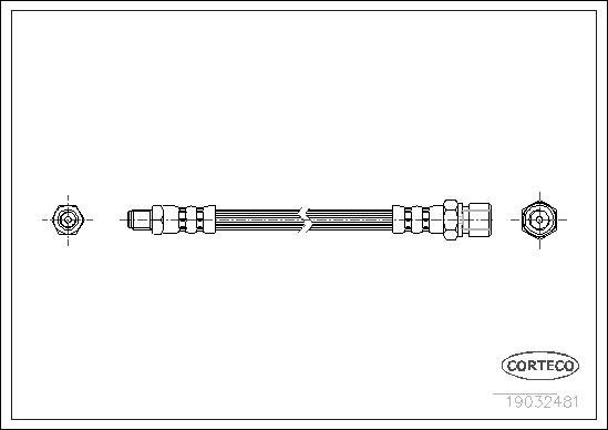 Corteco 19032481 - Jarruletku onlydrive.pro