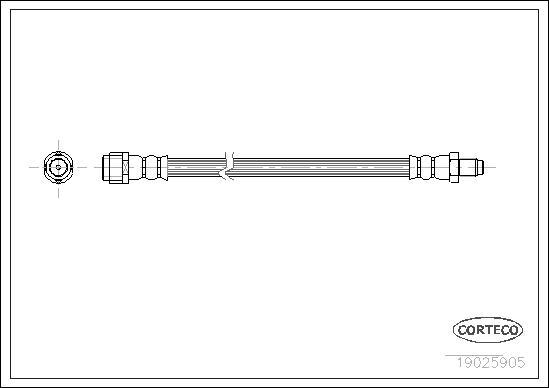 Corteco 19025905 - Jarruletku onlydrive.pro