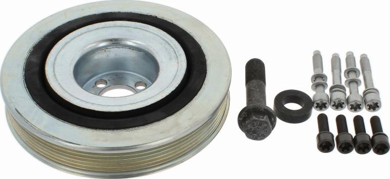 Corteco 80004910 - Belt Pulley, crankshaft onlydrive.pro