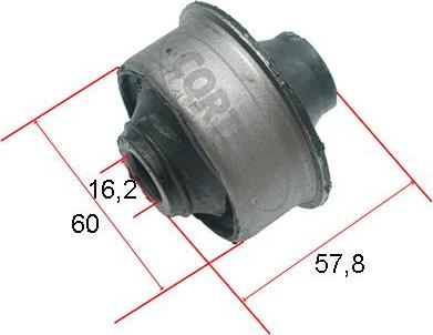 Corteco 21652944 - Bush of Control / Trailing Arm onlydrive.pro