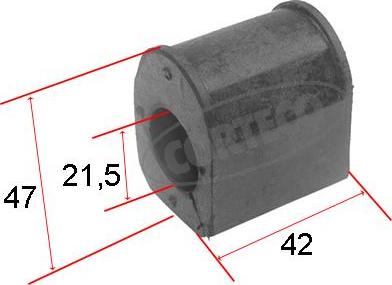 Corteco 21652442 - Įvorė, stabilizatorius onlydrive.pro