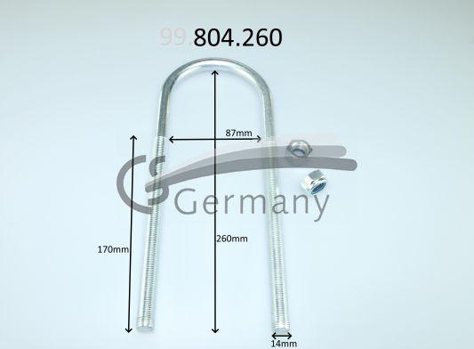 CS Germany 99.804.260 - Spring Clamp onlydrive.pro