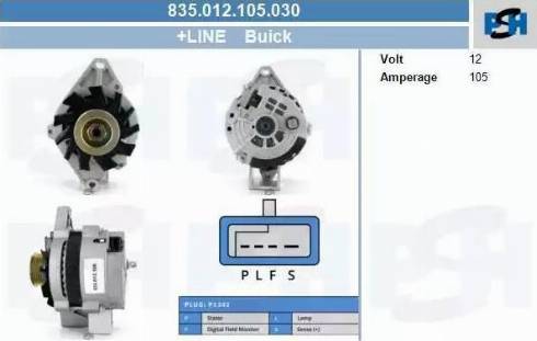 PSH 835.012.105.030 - Alternator onlydrive.pro