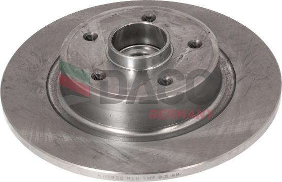 DACO Germany 603922 - Brake Disc onlydrive.pro