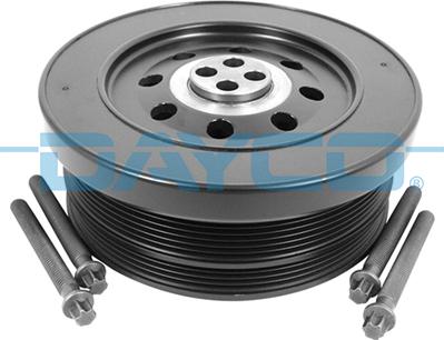 Dayco DPV1063K - Belt Pulley, crankshaft onlydrive.pro