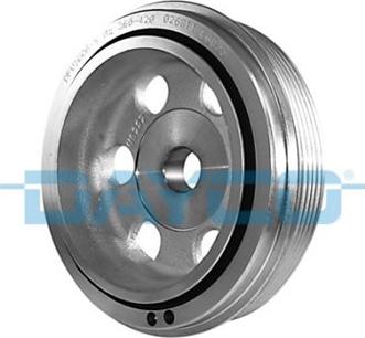 Dayco DPV1006 - Belt Pulley, crankshaft onlydrive.pro