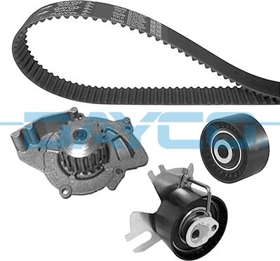 Dayco KTBWP4550 - Water Pump & Timing Belt Set onlydrive.pro