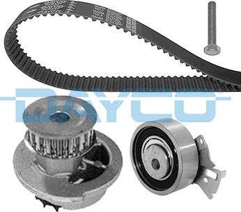 Dayco KTBWP2210 - Water Pump & Timing Belt Set onlydrive.pro