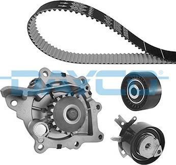 Dayco KTBWP7150 - Water Pump & Timing Belt Set onlydrive.pro