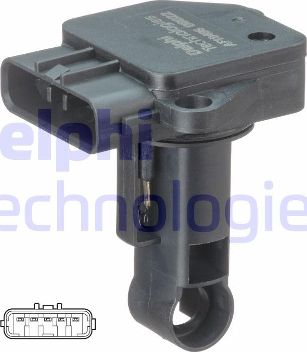 Delphi AF10496-12B1 - Air Mass Sensor onlydrive.pro