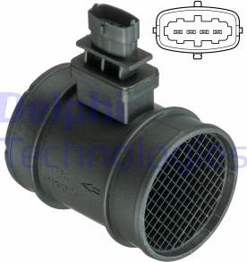 Delphi AF10400-12B1 - Air Mass Sensor onlydrive.pro