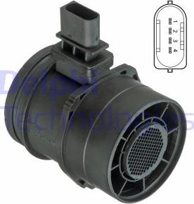 Delphi AF10396-12B1 - Air Mass Sensor onlydrive.pro