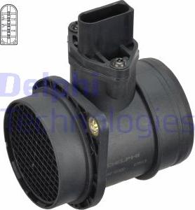 Delphi AF10300-12B1 - Air Mass Sensor onlydrive.pro