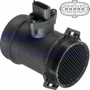 Delphi AF10375-12B1 - Air Mass Sensor onlydrive.pro