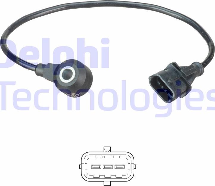 Delphi AS10180 - Knock Sensor onlydrive.pro