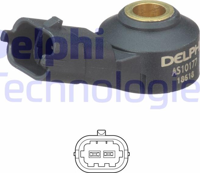 Delphi AS10177 - Knock Sensor onlydrive.pro