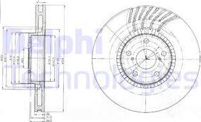 Delphi BG9012 - Brake Disc onlydrive.pro