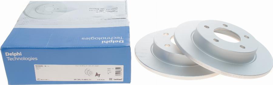 Delphi BG4025C - Brake Disc onlydrive.pro