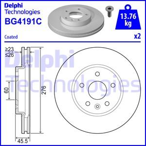 Delphi BG4191-C - Brake Disc onlydrive.pro