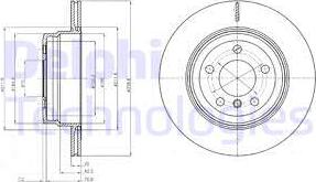 Delphi BG4168 - Brake Disc onlydrive.pro