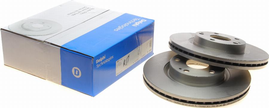 Delphi BG4113 - Brake Disc onlydrive.pro