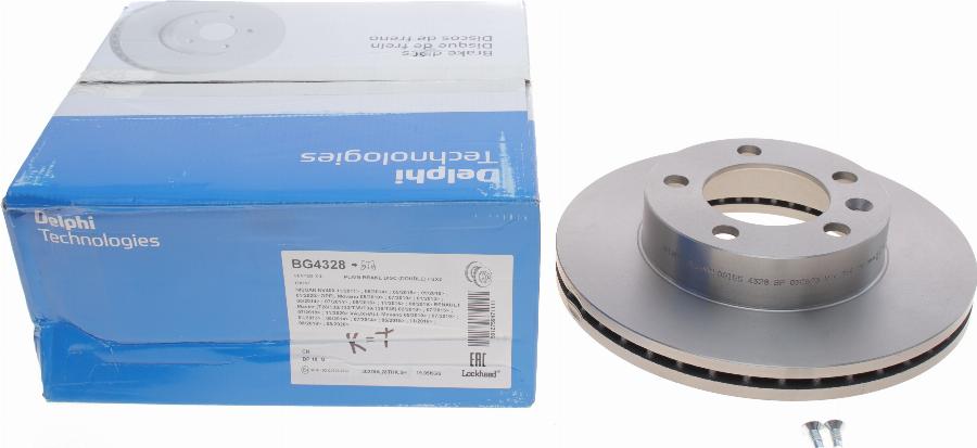 Delphi BG4328 - Brake Disc onlydrive.pro