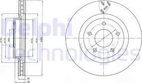 Delphi BG4246 - Brake Disc onlydrive.pro