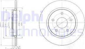 Delphi BG4247 - Brake Disc onlydrive.pro