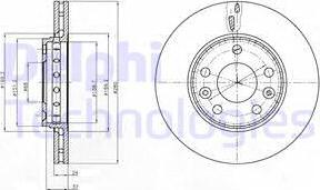 Delphi BG4265 - Brake Disc onlydrive.pro