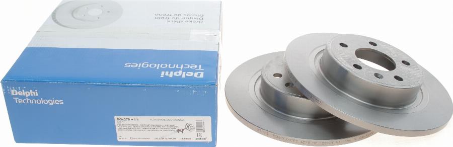 Delphi BG4279 - Brake Disc onlydrive.pro