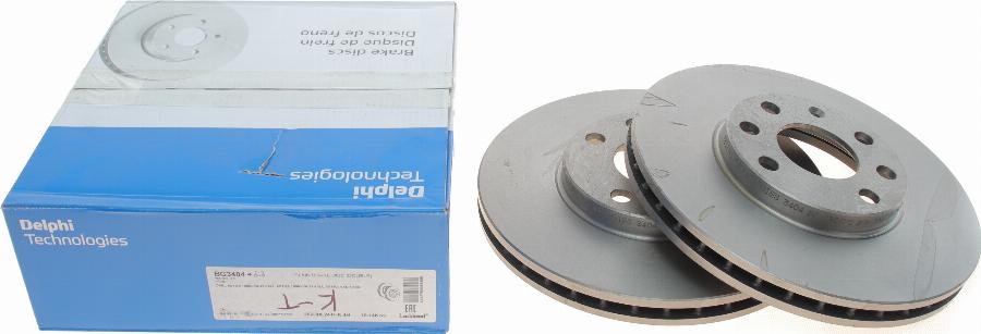 Delphi BG3404 - Brake Disc onlydrive.pro